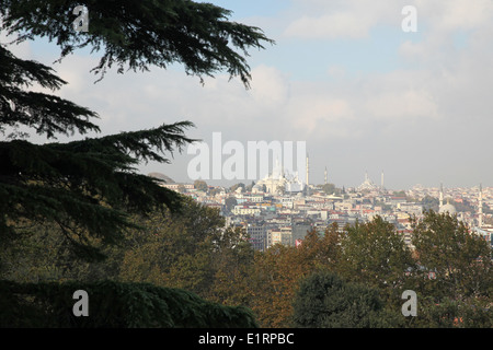 View over the city of Istanbul, Turkey Stock Photo
