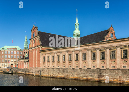 Holmens Kirke or Church of Holmen, Holmens Canal, Copenhagen, Denmark Stock Photo