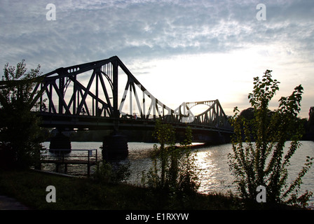 'Glienicker Brücke' Glienicke bridge between Potsdam and Berlin Germany Stock Photo