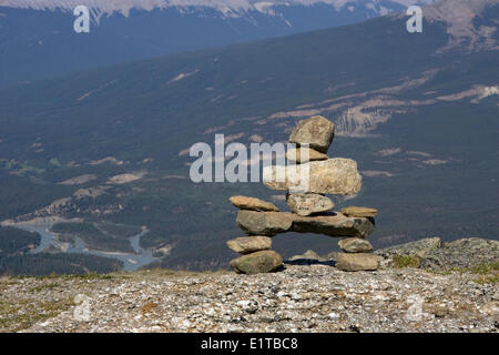 the official symbol of the 2010 Olympic Wintergames at Whistler, Vancouver, Canada Stock Photo