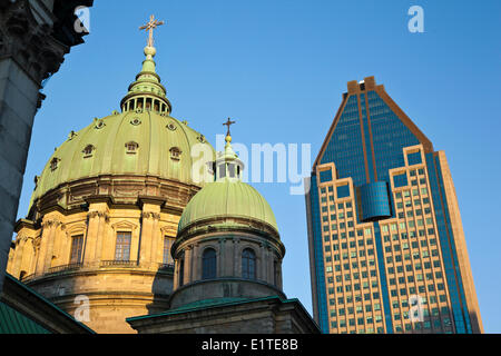 Mary Queen of the World Cathedral Basilica, Montreal, Quebec, Canada Stock Photo