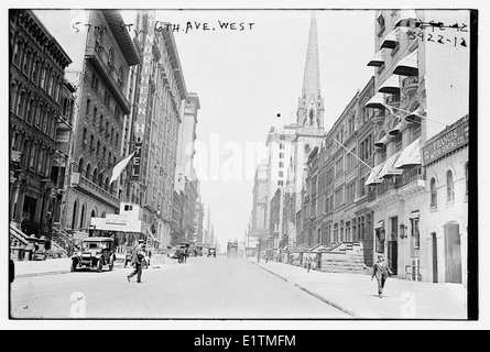 57th St., 6th Ave. West (LOC) Stock Photo