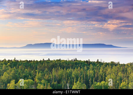 Sleeping Giant Provincial Park on Lake Superior, Thunder Bay, Ontario, Canada Stock Photo