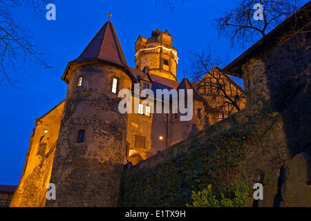 Burg Ronneburg Castle, Hesse, Germany, Historical Engraving, 1869 Stock ...