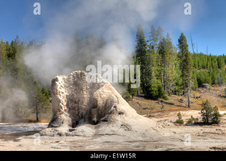 Giant Geyser, Upper Geyser Basin, Yellowstone National Park, Wyoming ...