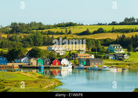 French River, Prince Edward Island, Canada Stock Photo