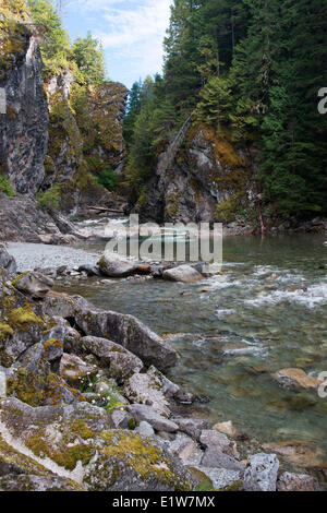 Kleanza Creek, Kleanza Creek Provincial Park, Highway #16, E Of Terrace 