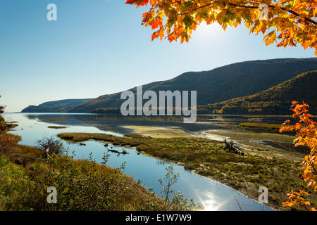 South Ingonish Harbour, Cabot Trail, Cape Breton, Nova Scotia, Canada Stock Photo