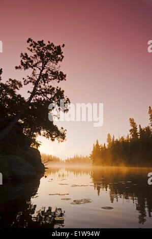 Rushing River near Kenora, Northwestern Ontario, Canada Stock Photo