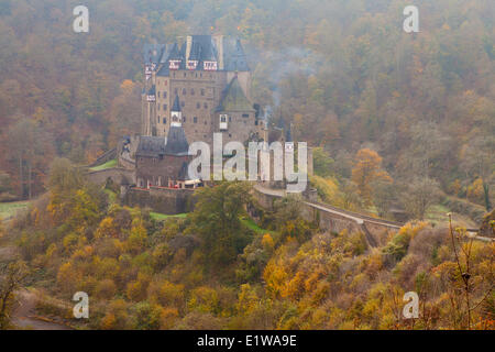 Eltz Castle in Autumn, Rhineland-Pfalz, Germany