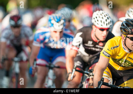 Bicycle race.Ladner B.C. Canada Stock Photo