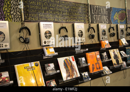 Rough Trade NYC, Brooklyn Stock Photo