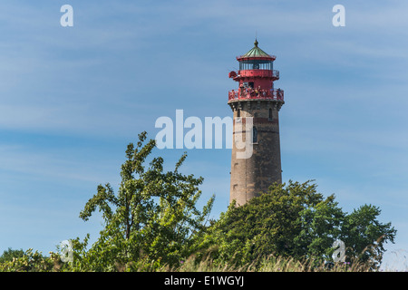 The Lighthouse is 35 meters high, Cape Arkona, Wittow, Ruegen Island, Mecklenburg-Western Pomerania, Germany, Europe Stock Photo