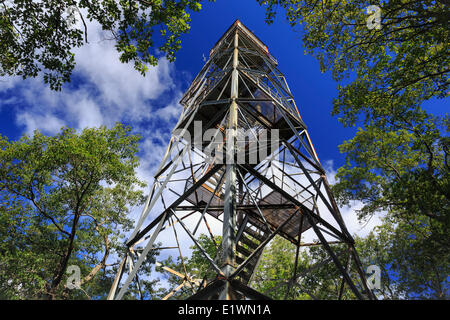 Dorset Fire Tower, Dorset, Ontario, Canada Stock Photo