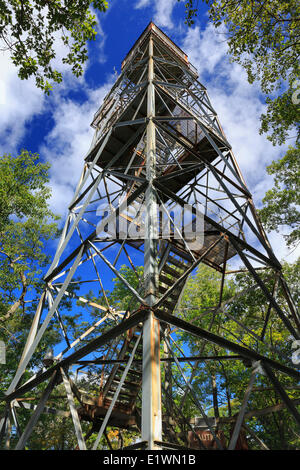 Dorset Fire Tower, Dorset, Ontario, Canada Stock Photo