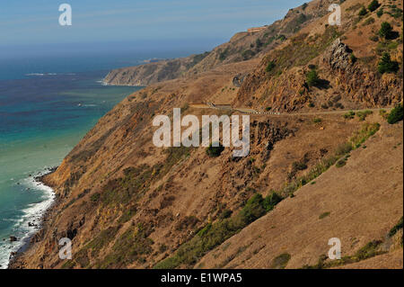 Highway 1 (Shoreline Highway), Sonoma County, California, USA Stock Photo