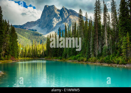 Emerald Lake, Yoho National Park, British Columbia, Canada Stock Photo