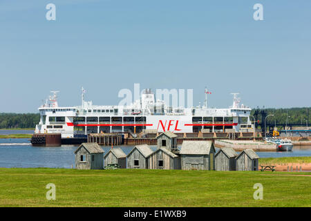 Northumberland ferry, Wood Islands, Prince Edward Island, Canada Stock Photo