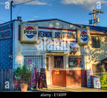 Vernon Drive grocery store, Strathcona neighbourhood, , Vancouver ...