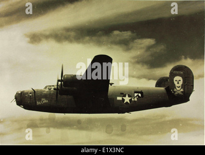 90th Bombardment Group; 5th Air Force B-24 Stock Photo