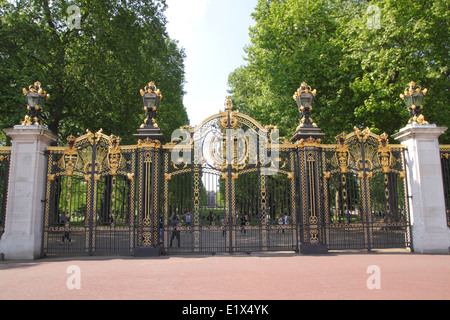 Canada Gate entrance to Green Park London Stock Photo