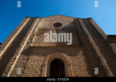 San Domenico Church (14th-15th century), Città di Castello, Upper Tiber Valley, Umbria, Italy Stock Photo