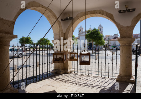 Ancient slave market in Lagos, The Algarve, Portugal Stock Photo