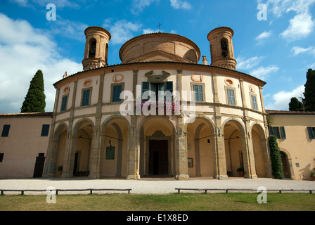 Sanctuary of Madonna di Belvedere ( built in 1669 -1684), Città di Castello, Upper Tiber Valley, Umbria, Italy Stock Photo