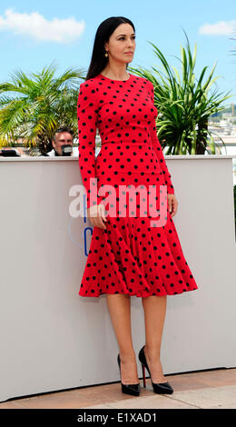 Monica Bellucci at the photocall  for LE MERAVIGLIE  at the Film Festival  Cannes 18  May  2014 Stock Photo