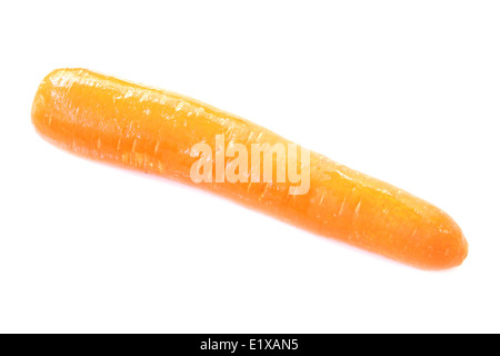 vegetable of carrots isolated on white background. Stock Photo