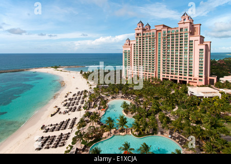 Beach in Paradise Island, Bahamas Stock Photo