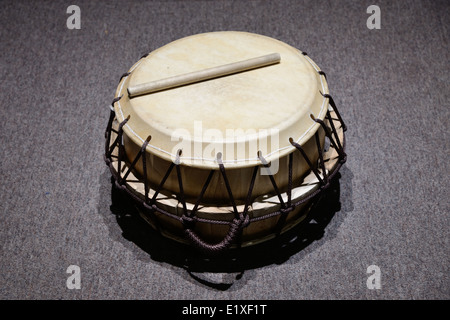 Korean Traditional Drum which is called 'buk' Stock Photo