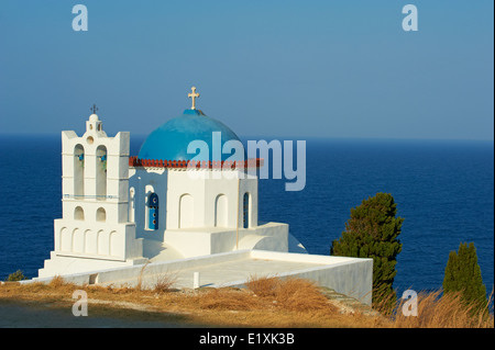 Greece, Cyclades islands, SIfnos, Panagia Poulati monastery Stock Photo