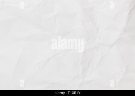 highly crumpled gray paper sheet with dents Stock Photo - Alamy