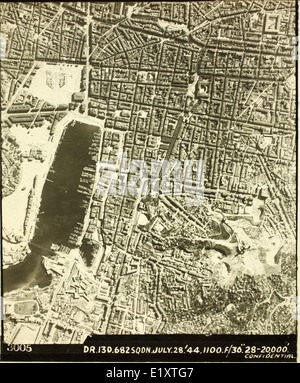 Reconnaissance Photo Aerial View Toulon, France Stock Photo