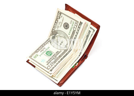 Money in wallet Stock Photo