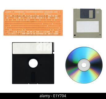 Computer data storage Stock Photo
