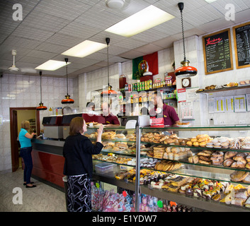 Lisboa Patisserie on Golborne Rd in London W10 - UK Stock Photo