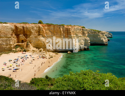 Portugal, the Algarve, Benagil beach near Carvoeiro Stock Photo