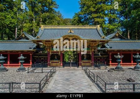 Taiyuin-byo Temple, Nikko, Tochigi Prefecture, Japan Stock Photo