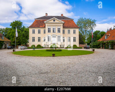Gut Hasselburg, Hasselburg Estate, with mansion, Altenkrempe, Schleswig-Holstein, Germany Stock Photo
