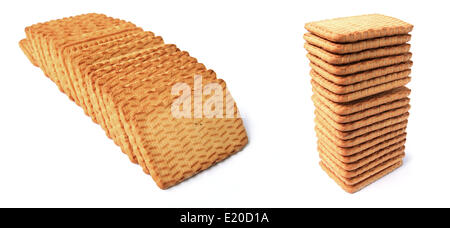 cookie on white background Stock Photo