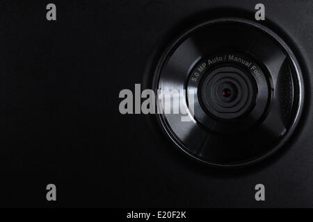Black digital camera Stock Photo