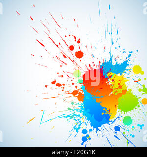 Colorful ink Stock Photo