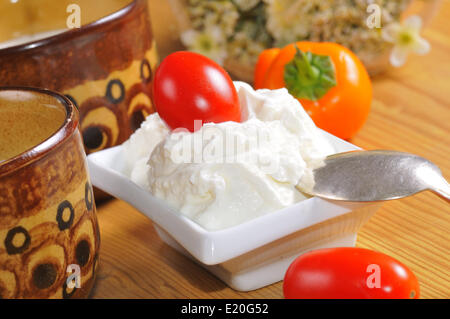 Various milk products Stock Photo