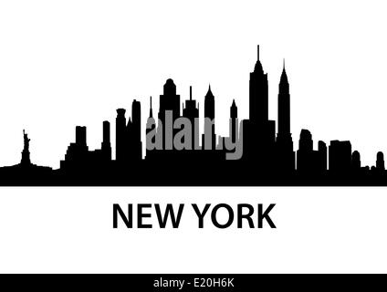 Skyline New York Stock Photo