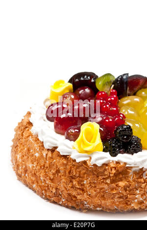 Fruit cake Stock Photo