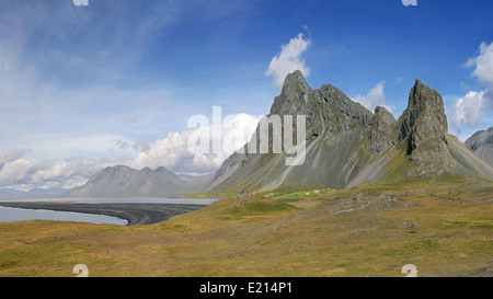 Hvalnes cliffs in the southeast coast, Iceland. Stock Photo