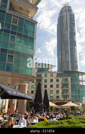 St George Wharf Tower - Vauxhall - London Stock Photo