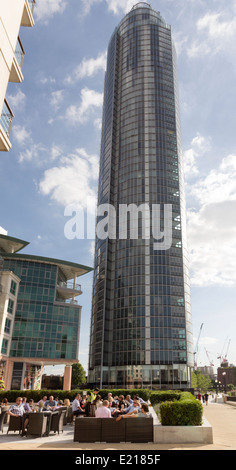 St George Wharf Tower - Vauxhall - London Stock Photo